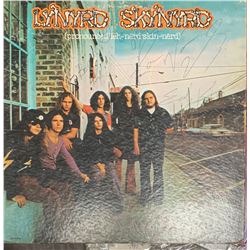 Signed Lynyrd Skynyrd, Pronounced 'Leh-'nérd 'Skin-'nérd Album ( Their Debut Album)  Cover