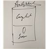 Image 1 : Signed Andy Warhol Campbell’s Soup Sketch