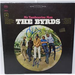 Signed Byrds Mr. Tambourine Man Album Cover