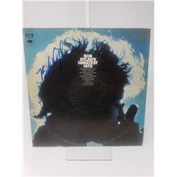 Signed Bob Dylan’s Greatest Hits Album Cover
