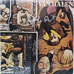 Signed Van Halen Fair Warning Album Cover