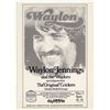 Image 1 : Waylon Jennings / The Crickets 1978 Las Vegas Concert Handbill