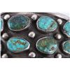 Image 15 : Navajo Sterling Pilot Mountain Turquoise Bracelet