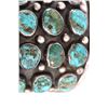 Image 17 : Navajo Sterling Pilot Mountain Turquoise Bracelet