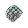 Image 6 : Navajo Sterling Pilot Mountain Turquoise Bracelet
