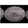 Image 10 : Navajo First Phase Style Alpaca Silver Concho Belt