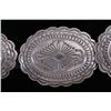 Image 11 : Navajo First Phase Style Alpaca Silver Concho Belt