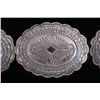 Image 9 : Navajo First Phase Style Alpaca Silver Concho Belt