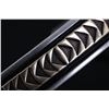 Image 5 : Navajo Sterling & 14k Gold Signed Bracelet