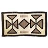 Image 1 : Navajo Toadlena Two Grey Hills Wool Rug c. 1920's