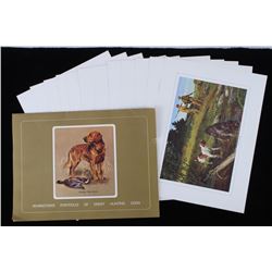 Remington Great Hunting Dog Art Portfolio By Kuhn