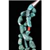 Image 11 : Navajo Inlaid Rainbow Yei Silver Pendant Necklace