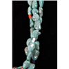 Image 7 : Navajo Inlaid Rainbow Yei Silver Pendant Necklace
