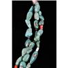 Image 8 : Navajo Inlaid Rainbow Yei Silver Pendant Necklace
