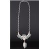 Image 2 : Zuni Sterling Turquoise Petite Point Necklace