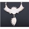 Image 9 : Zuni Sterling Turquoise Petite Point Necklace