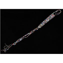 Crow Apsaalooke Fully Beaded Awl Case c.1900-1910