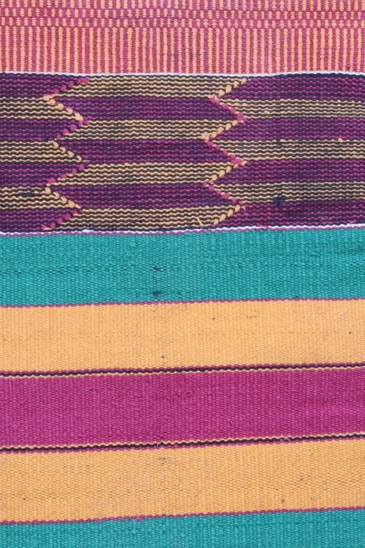 Zapotec Oaxacan Hand Woven Runner Blanket