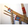 Image 3 : Comanche Beaded Bow & Arrow Hide Quiver c. 1800's