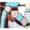Image 4 : Singed Kokopelli Turquoise & Mother of Pearl Ring