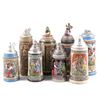 Image 1 : Collection of Traditional Assorted German Steins