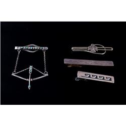 Navajo Sterling Silver Tie Clip Collection