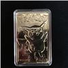 Image 1 : LE POKEMON SPECIAL EDITION 23 KARAT GOLD PLATED TRADING CARD #25 PIKACHU w/ COA