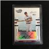 Image 1 : JUSTIN LEONE SIGNED WORLD SERIES 04 BASEBALL ROOKIE CARD
