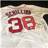 Image 1 : CURT SCHILLING SIGNED RED SOX JERSEY (JSA COA)