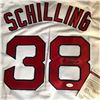 Image 2 : CURT SCHILLING SIGNED RED SOX JERSEY (JSA COA)