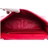 Image 5 : Chanel Red Chevron Quilted Leather Maxi Flap Bag
