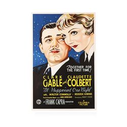 It Happened One Night Recreation 1 Sheet Movie Poster