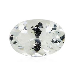 5.93 ct.Natural Oval Cut Aquamarine