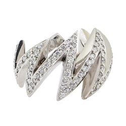 1.10 ctw Diamond Ring - 14KT White Gold