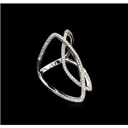 0.47 ctw Diamond Ring - 14KT White Gold