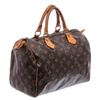 Image 3 : Louis Vuitton Monogram Canvas Leather Speedy 30 cm Bag
