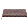 Image 4 : Louis Vuitton Damier Ebene Canvas Leather Zippy Organizer Wallet