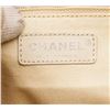 Image 8 : Chanel Cream Chevron Quilted Canvas Leather Accordion Shoulder Bag