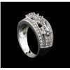 Image 4 : 1.04 ctw Diamond Ring - 14KT White Gold