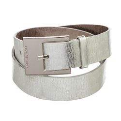 Michael Kors Silver MK Monogram Belt