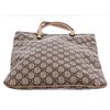 Image 4 : Gucci Brown Coated Canvas Leather GG Plus Mini Tote Bag