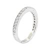 Image 3 : 0.45 ctw Diamond Ring - 14KT White Gold