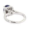 Image 3 : 2.41 ctw Sapphire and Diamond Ring - 14KT White Gold