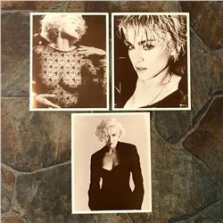 Set of Early 1990's Sepia Photo Images, Madonna