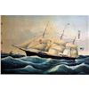 Image 1 : After Nathaniel Currier, Fine Art Modern Lithograph, Clipper Ship Dreadnought