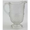 Image 1 : c1890 Spanish American War Pressed Glass Pitcher