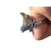 Image 5 : Swarovski Crystal Bluebird Ring