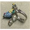 Image 6 : Swarovski Crystal Bluebird Ring