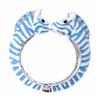 Image 2 : Dual Zebra Eneamel & Crystal Bangle Cuff Bracelet