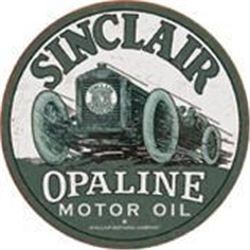Sinclair Opaline Motor Oil Metal Garage Pub Bar Sign